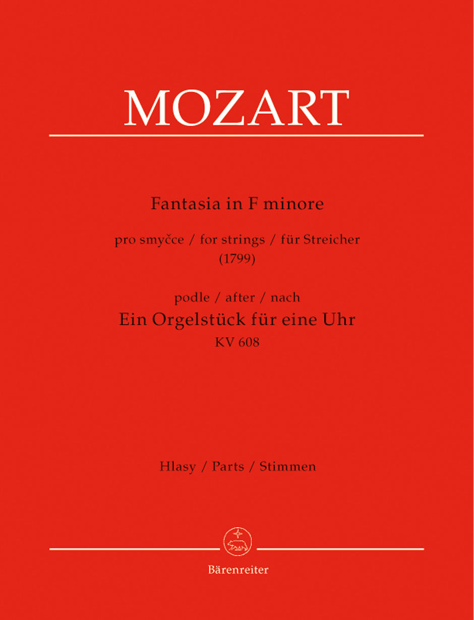 Mozart: Fantasia in F Minor, K. 608