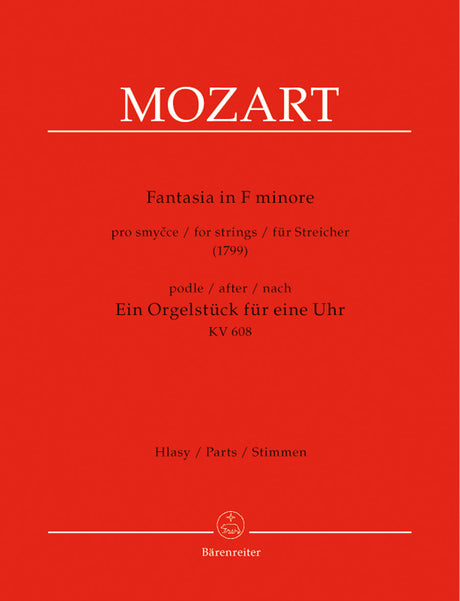 Mozart: Fantasia in F Minor, K. 608