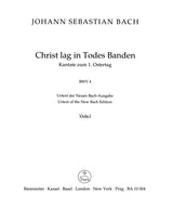 Bach: Christ lag in Todes Banden, BWV 4