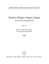 Bach: Weinen, Klagen, Sorgen, Zagen, BWV 12