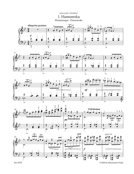 Suk: Easy Piano Pieces and Dances