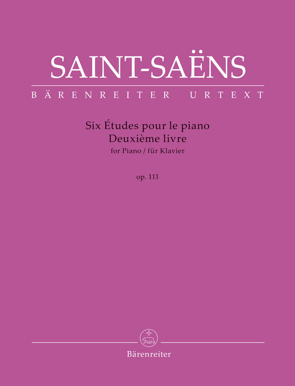 Saint-Saëns: Six Études for Piano, Op. 111, R 49