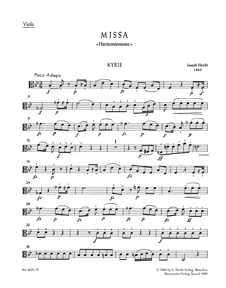 Haydn: Missa in B-flat Major, Hob. XXII:14