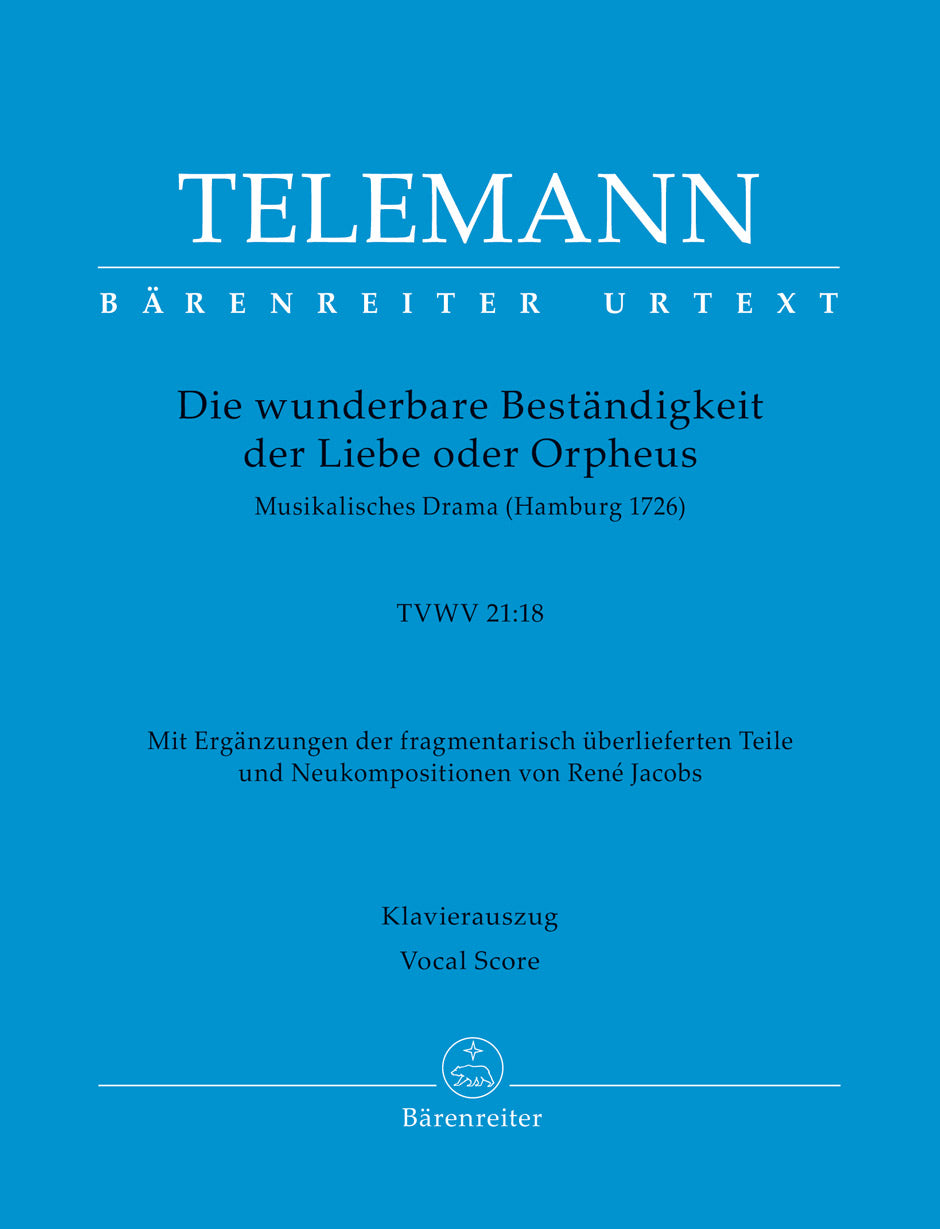 Telemann: Orpheus, TVWV 21:18