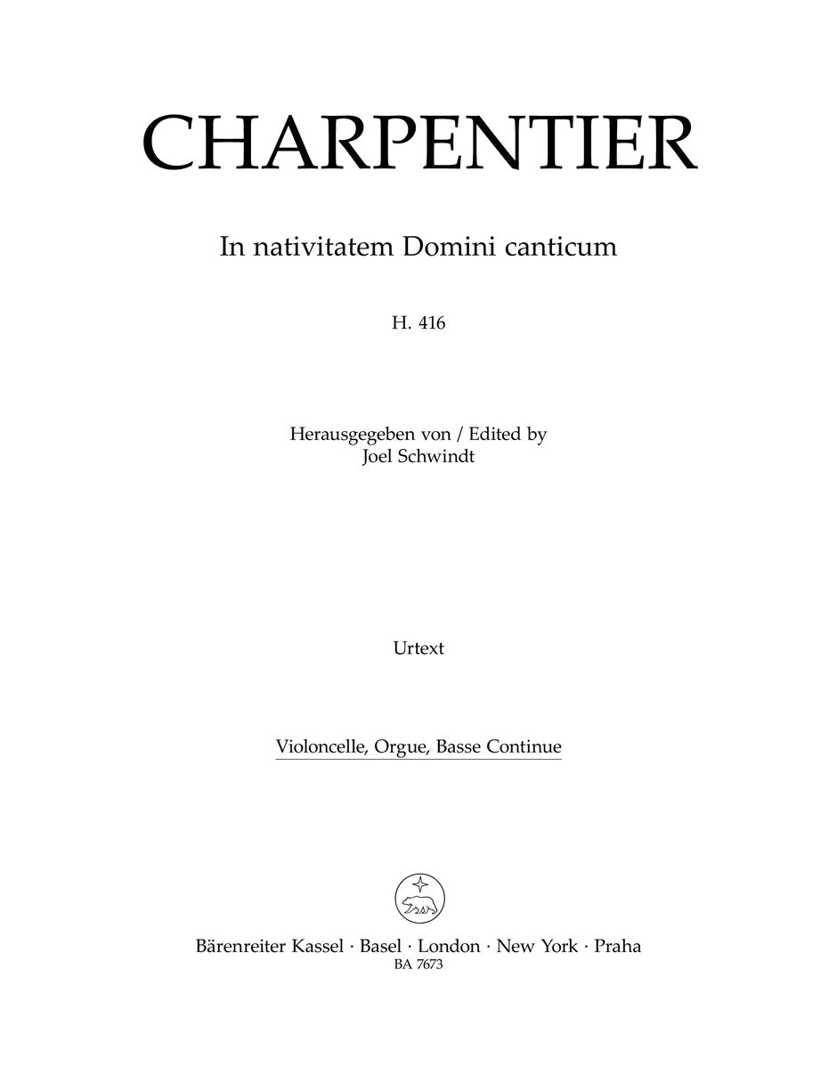 Charpentier: In nativitatem Domini canticum, H. 416