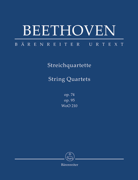 Beethoven: String Quartets, Opp. 74, 95