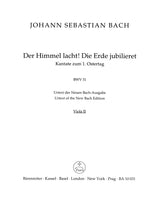 Bach: Der Himmel lacht! Die Erde jubilieret, BWV 31