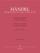 Handel: Organ Concerto in G Minor, HWV 289, Op. 4, No. 1