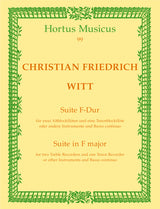 Witt: Suite in F Major