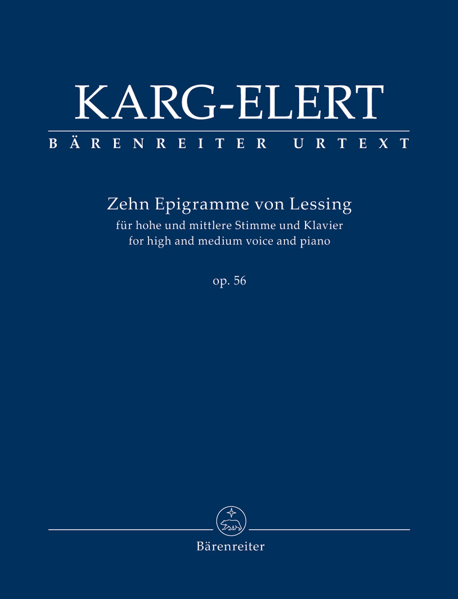 Karg-Elert: 10 Epigrams, Op. 56