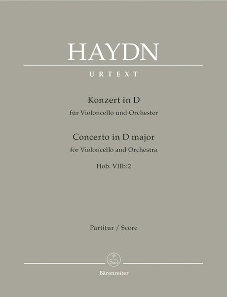 Haydn: Cello Concerto in D Major, Hob. VIIb:2