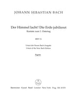 Bach: Der Himmel lacht! Die Erde jubilieret, BWV 31