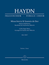 Haydn: Missa brevis St. Joannis de Deo, Hob. XXII:7 (arr. for female choir)