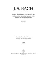 Bach: Singet dem Herrn ein neues Lied, BWV 225