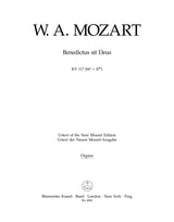 Mozart: Benedictus sit Deus, K. 117 (66a=47b)