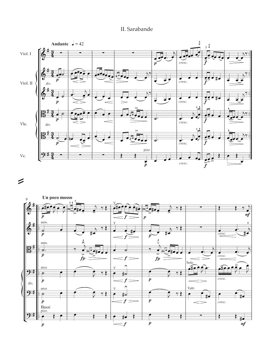 Grieg: From Holdberg's Time, Op. 40 (Version for String Orchestra)