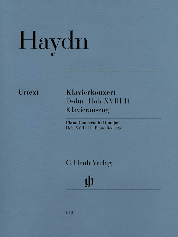 Haydn: Piano Concerto in D Major, Hob. XVIII:11