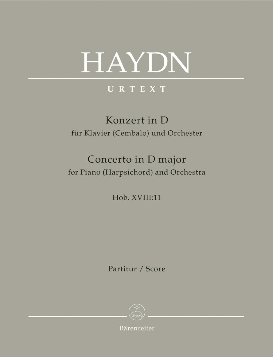 Haydn: Piano Concerto in D Major, Hob. XVIII:11