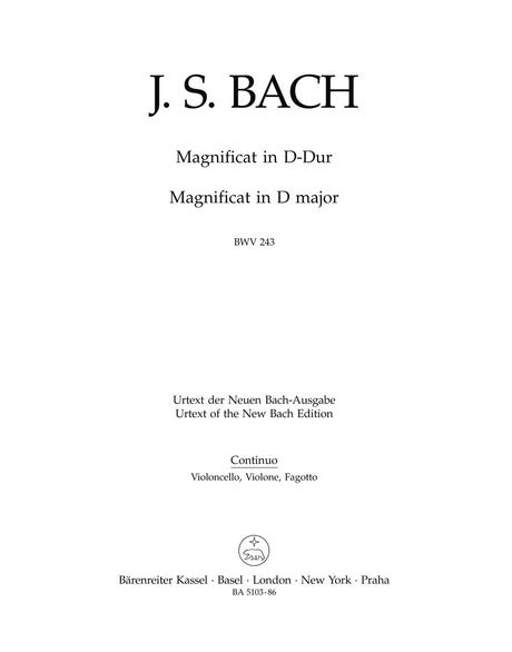 Bach: Magnificat in D Major, BWV 243