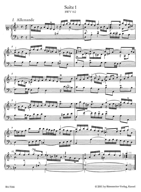 Bach: French Suites, BWV 812-817