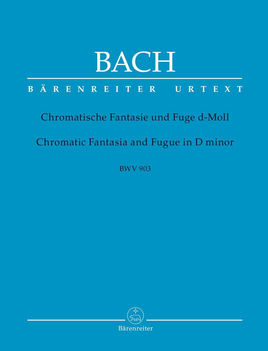 Bach: Chromatic Fantasy and Fugue in D Minor, BWV 903 and 903a