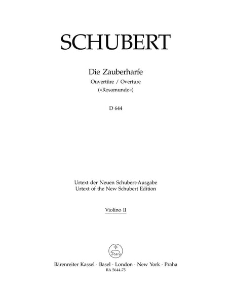 Schubert: "Rosamunde" Overture, D 644