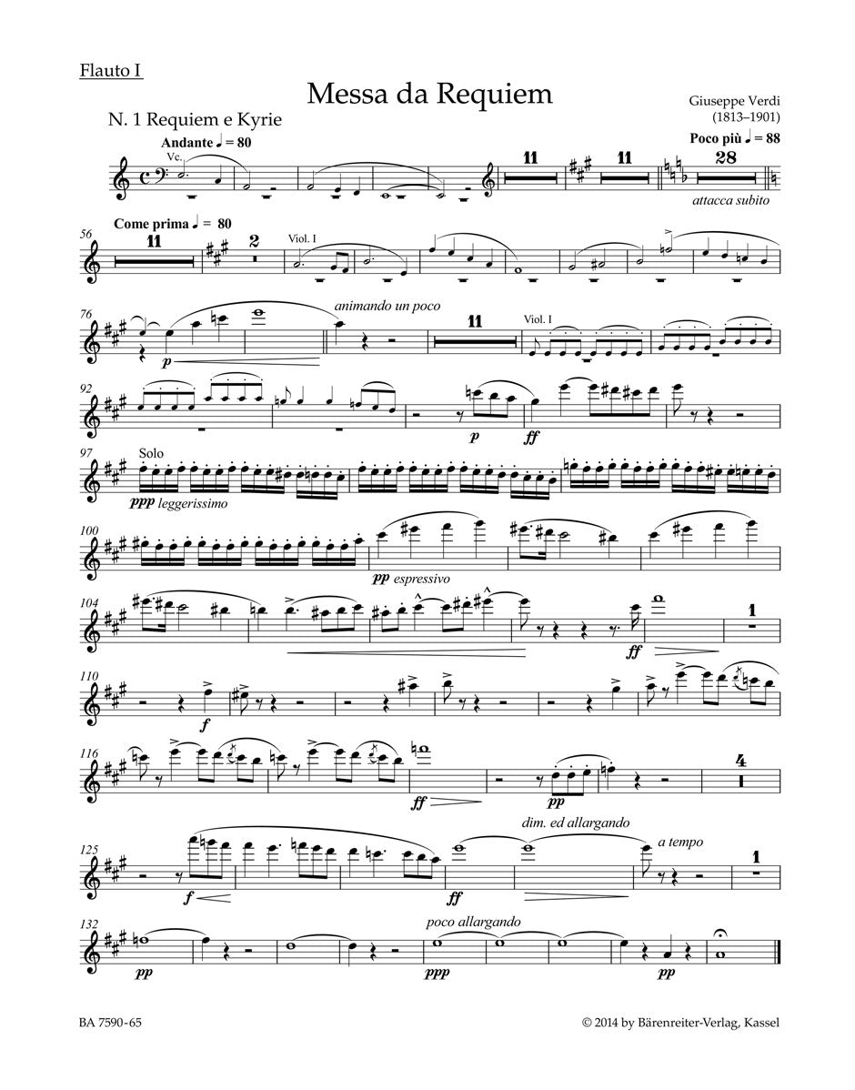 Verdi: Messa da Requiem – Barenreiter US