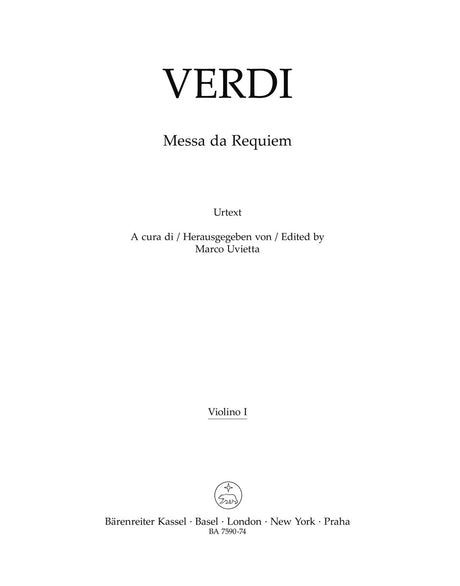 Verdi: Messa da Requiem