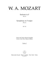 Mozart: Symphony No. 6 in F Major, K. 43