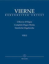 Vierne: Pièces en style libre, Op. 31 - Livre II