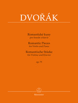 Dvořák: Romantic Pieces, Op. 75