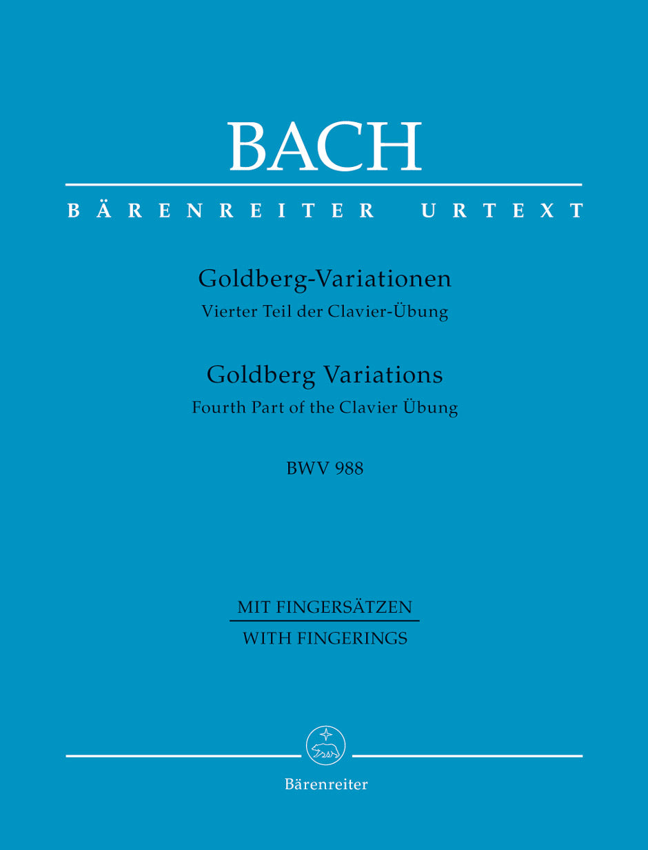 Bach: Goldberg Variations, BWV 988