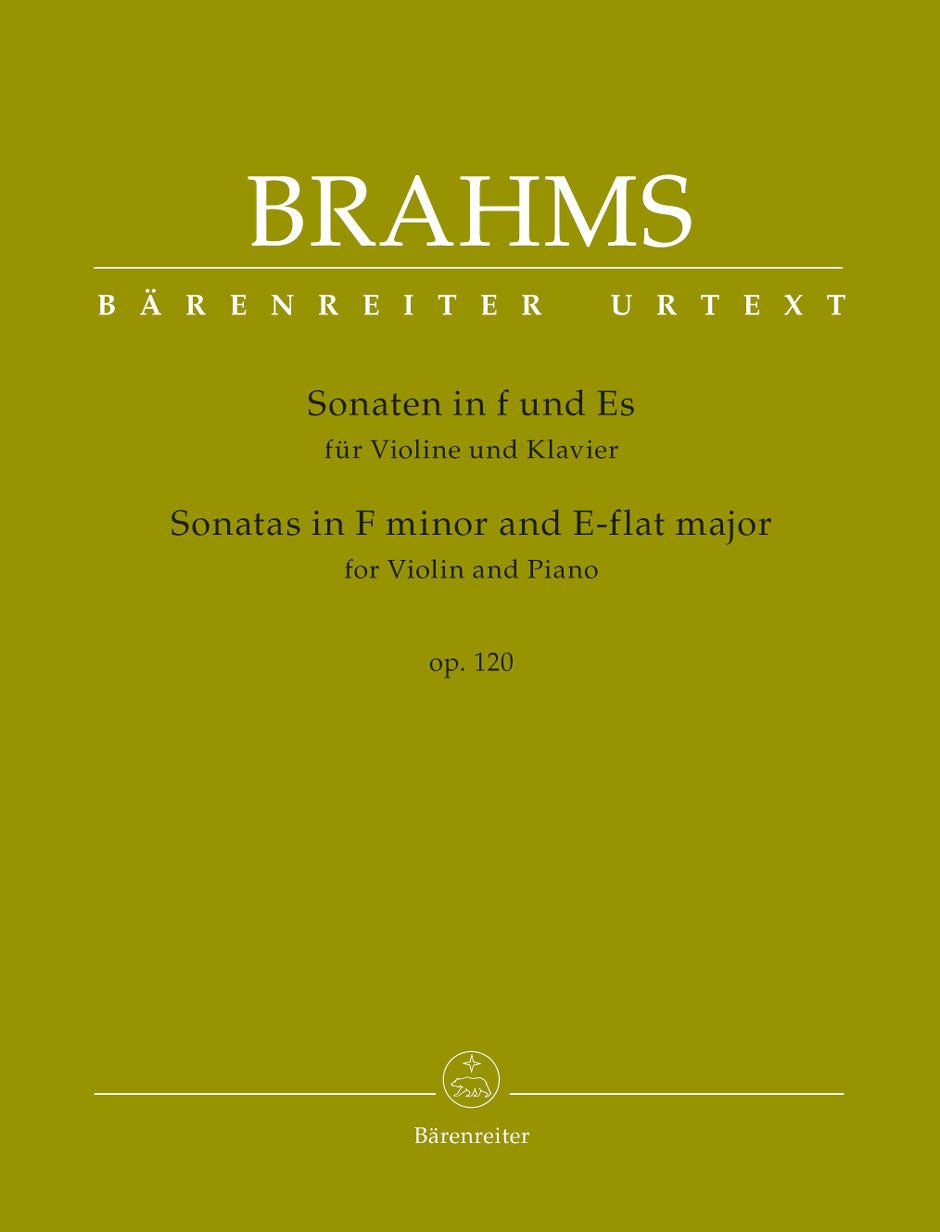 Brahms: Sonatas, Op. 120 (violin version)