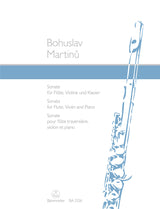 Martinů: Sonata for Flute, Violin and Piano