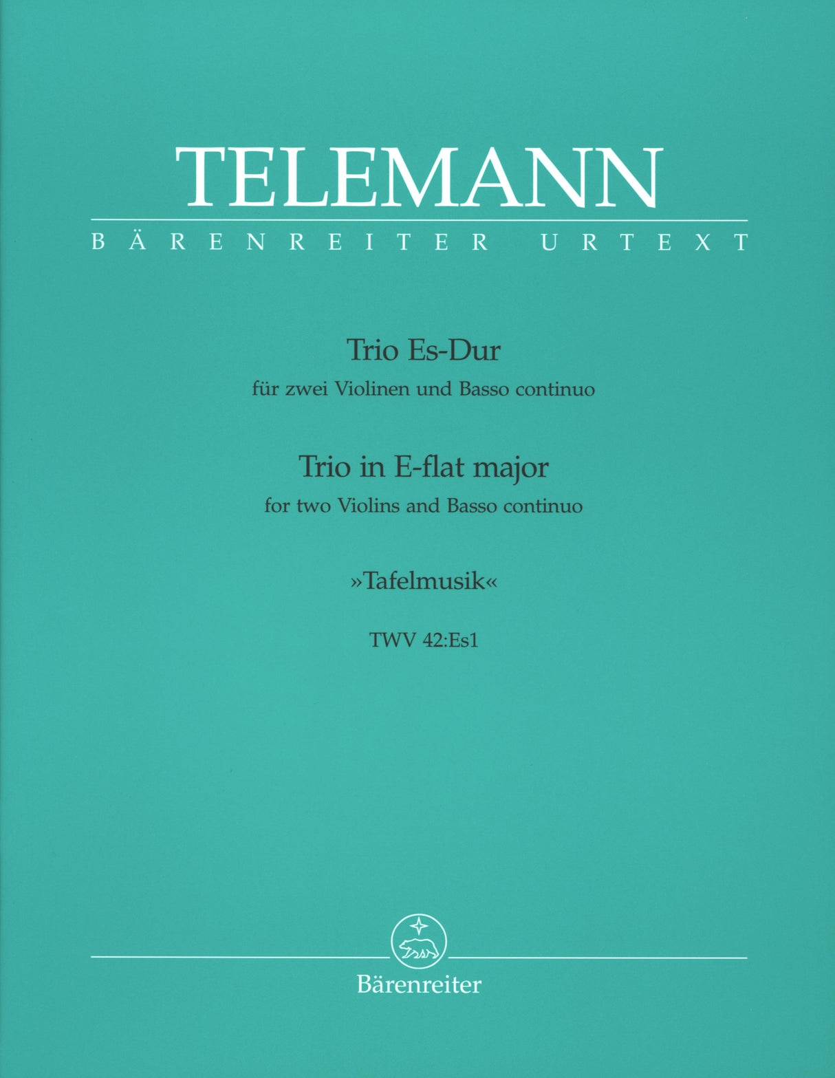 Telemann: Trio Sonata in E-flat Major, TWV 42:Es1