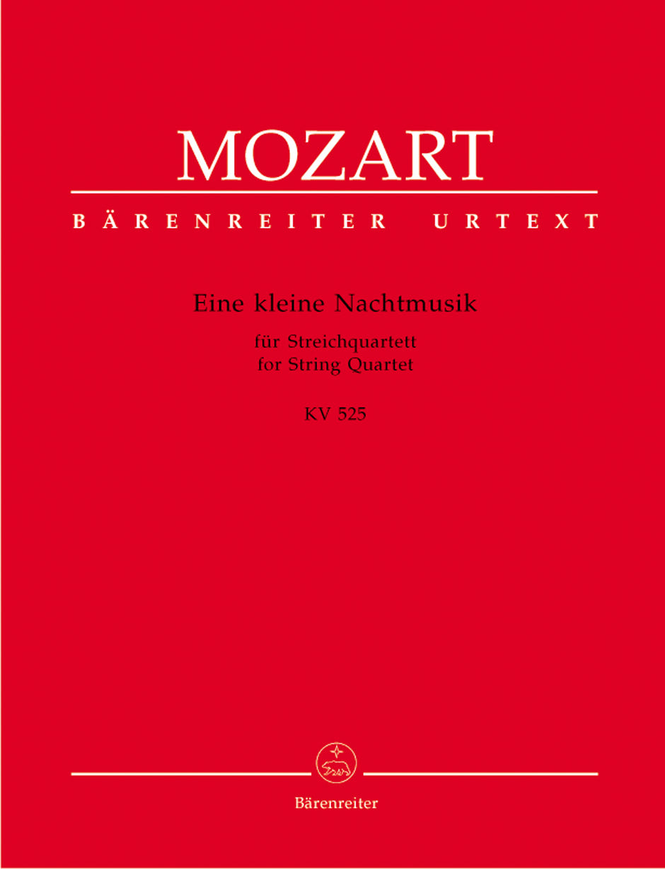 Mozart: Eine kleine Nachtmusik for String Quartet, K. 525