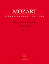 Mozart: Eine kleine Nachtmusik for String Quartet, K. 525