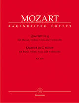 Mozart: Piano Quartet in G Minor, K. 478