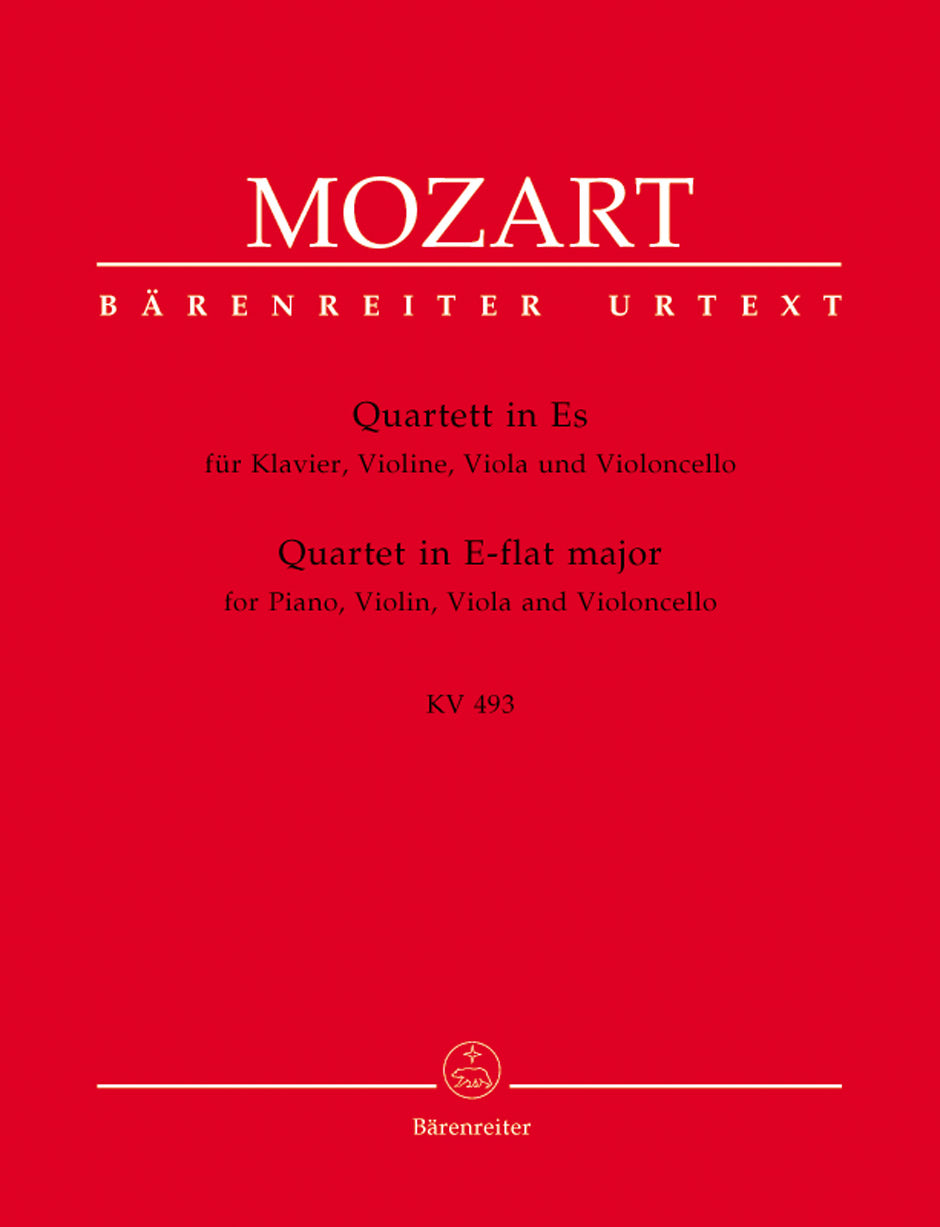 Mozart: Piano Quartet in E-flat Major, K. 493