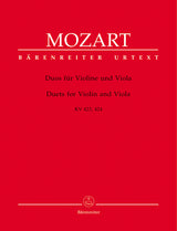 Mozart: Duets for Violin and Viola, K. 423 and 424