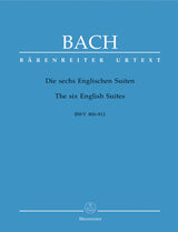 Bach: English Suites, BWV 806-811