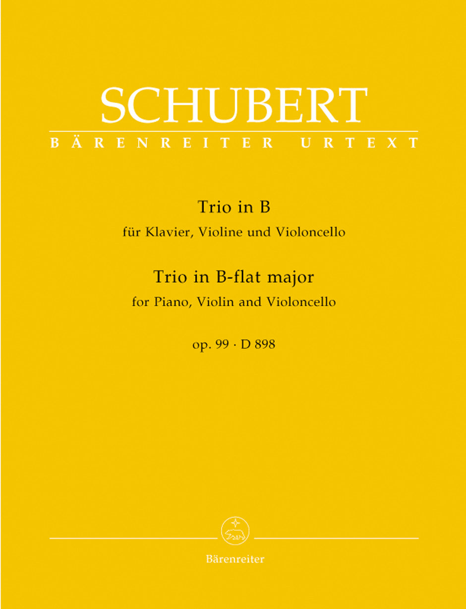 Schubert: Piano Trio in B-flat Major, Op. 99, D 898