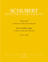 Schubert: Piano Trio in B-flat Major, Op. 99, D 898