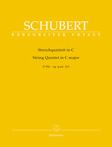 Schubert: String Quintet in C Major, Op. posth. 163, D 956