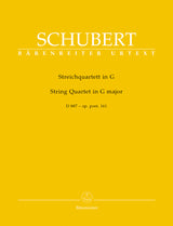 Schubert: String Quartet in G Major, Op. post. 161, D 887