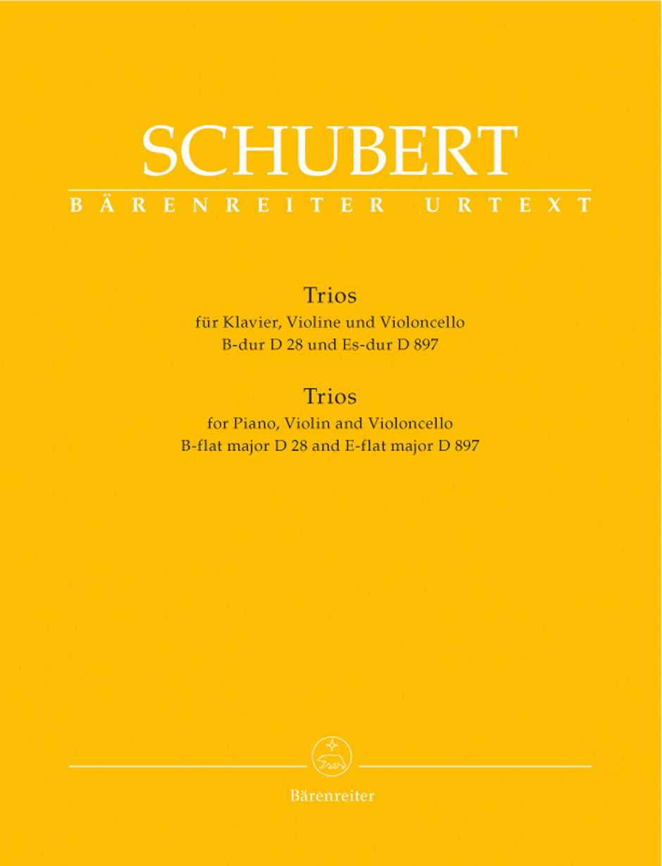 Schubert: Piano Trios in B-flat Major, D 28 and E-flat Major, Op. posth. 148, D 897