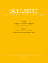 Schubert: Piano Trios in B-flat Major, D 28 and E-flat Major, Op. posth. 148, D 897