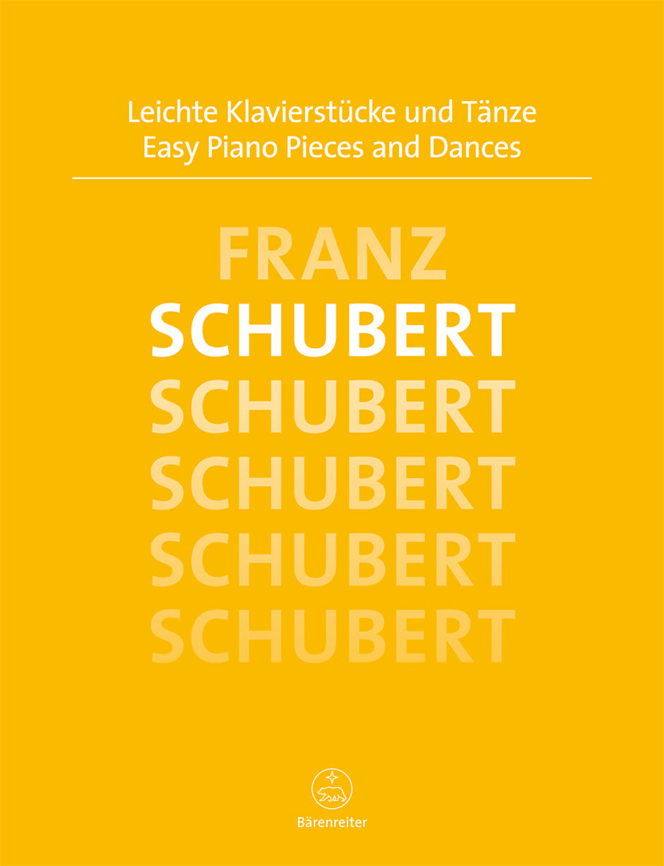 Schubert: Easy Piano Pieces and Dances