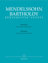 Mendelssohn: Violin Sonatas