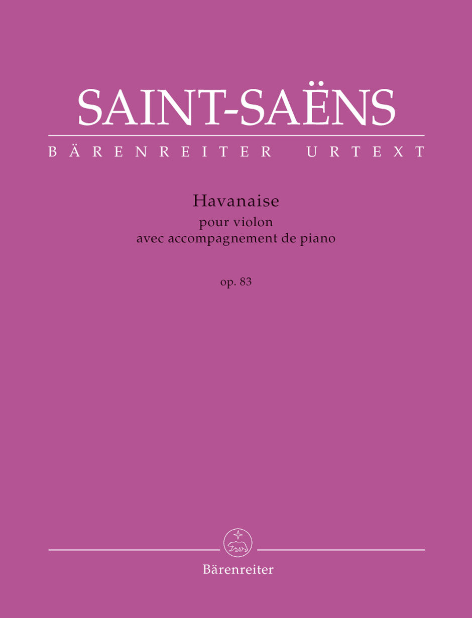 Saint-Saëns: Havanaise, Op. 83